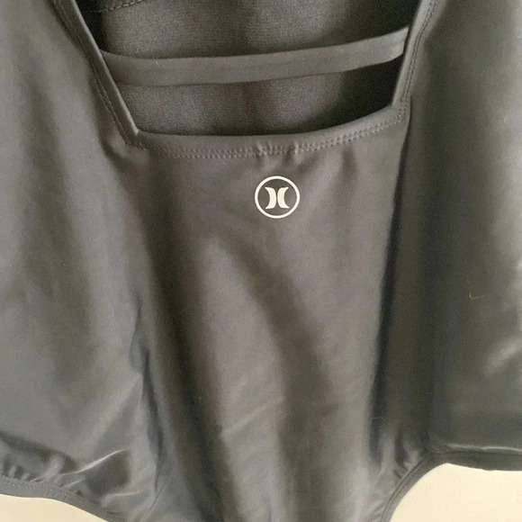 HURLEY black caged back ONE PIECE SWIMSUIT - Picture 4 of 7